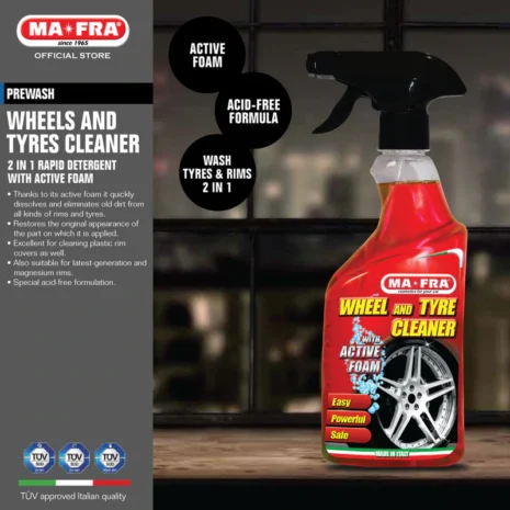 Mafra Wheel & Tyre Cleaner 500ML velgenreiniger Mafra Wheel & Tyre Cleaner 500ML velgenreiniger